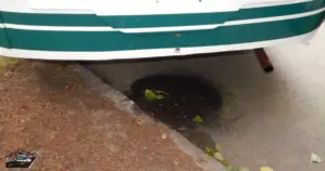 RV Fresh Water Tank Leaking